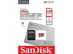 Карта пам'яті SanDisk Ultra microSDXC UHS-I U1 A1 Class 10 128 GB (SDSQUAB-128G-GN6MA) - мініатюра 4