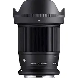 Об'єктив Sigma AF 16mm f/1.4 DC DN Contemporary Canon RF (00-85126-40272-3) [135186] - мініатюра 3