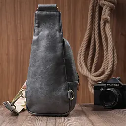 Модна сумка через плече в модному кольорі з екошкіри Vintage 13х23х7 см sum0026983 - мініатюра 11