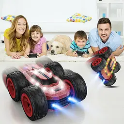 Радіокерований позашляховик 4WD для дітей із трюками 360° - мініатюра 2