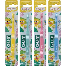 Зубна щітка GUM Baby Monster рожева - мініатюра 3