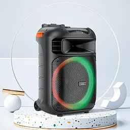 Портативна акустика Hoco HA5 Winner wireless dual-mic outdoor BT speaker 60W - мініатюра 8