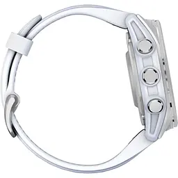 Смарт-годинник Garmin Fenix 8 AMOLED 43mm Silver with Whitestone Silicone Band (010-02903-00) [115071] - мініатюра 5