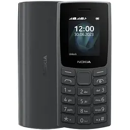 Мобільний телефон Nokia 105 TA-1557 DS 2023 Charcoal UA UCRF