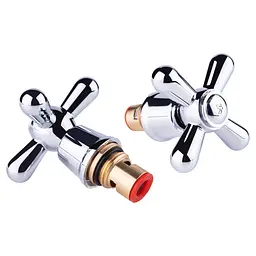 Кран-букса для змішувача Lidz Dominox 15 пара LDDOM15CRM35527 Chrome, Хром