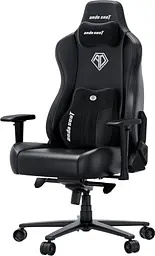 Ігрове крісло Anda Seat Novis Plus Black PVC Size XL (AD23YC-XL-01-B-PV-B04) - мініатюра 3