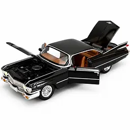 Колекційна металева модель автомобіля АвтоЕксперт Cadillac Coupe De Ville 1959 з інерцією, світлом та звуком 1:24 - мініатюра 10
