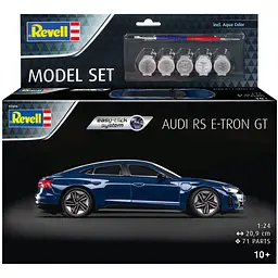 Збірна модель Revell Набір Автомобіль Audi e-tron GT рівень 2 масштаб 1:24, 71 деталь (RVL-67698)