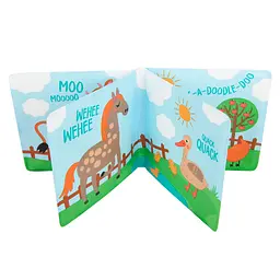 М'яка іграшка-книжечка Canpol babies Farm Animals пищалка (2083_farm) - мініатюра 2