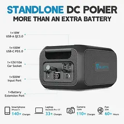 Додаткова акумулятор для зарядної станції Bluetti B230 expansion battery 2048Wh - мініатюра 7