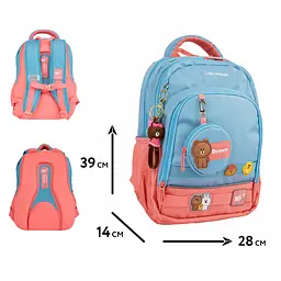 Рюкзак шкільний  ортопедичний YES Line Friends Stylish TS-109 - мініатюра 2