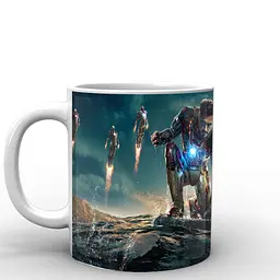 Кухоль GeekLand Залізна Людина Iron Man Тоні Старк Залізна людина IM.02.086 330 мл білий - мініатюра 2