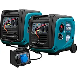 Генератор інверторний KonnerSohnen KS 4000iEG S, 230В, 4.0кВт, електростартер, 40кг / 3500 Вт / Газ + бензин (KS4000IEGS) - мініатюра 14