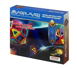 Конструктор магнітний Magplayer, 45 елементів (MPA-45) - мініатюра 2