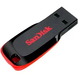 USB флеш-накопичувач SanDisk Cruzer Blade 128GB USB-A 2.0 (SDCZ50-128G-B35) [128357] - мініатюра 2