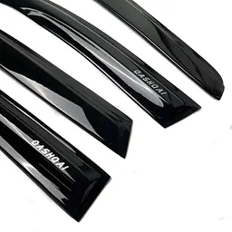 Дефлектори вікон вітровики Acrylic для Nissan Qashqai 2007-2014 Гнучкі - мініатюра 4