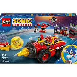 Конструктор LEGO Sonic The Hedgehog Супер Сонік проти Яйця-бурильника 590 деталей (76999)