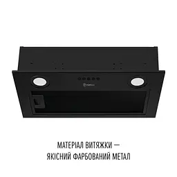 Витяжка повновбудована PERFELLI BI 5612 FBL LED - мініатюра 2