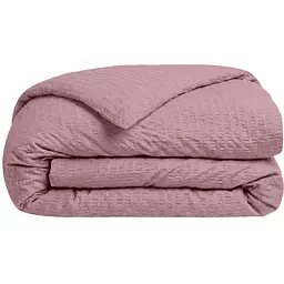 Підковдра полуторна Cosas Lilac з текстурованої бавовни 145х210 см (108WaffleCottonLilac_145x210q)