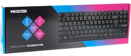 Клавіатура Maxxter KBM-U01-UA Black - мініатюра 2
