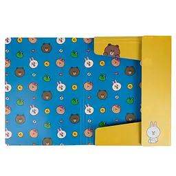 Папка Yes Line Friends, A4, на резинці (492098) - мініатюра 2