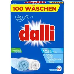 Пральний порошок Dalli Vollwaschmittel 6 кг 100 циклів прання