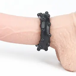 Ерекційне кільце Lovetoy Power Plus Cock Ring чорний - мініатюра 7