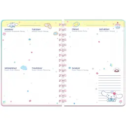 Щоденник на спіралі Kite Cinnamoroll тверда обкладинка (CR26-438) - мініатюра 4