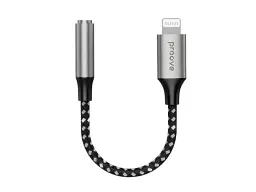 Адаптер Proove SoundMesh Lightning to 3.5mm Gray (ACSM00005101)