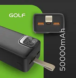 Портативний акумулятор Golf P55 50000mAh power bank - мініатюра 3