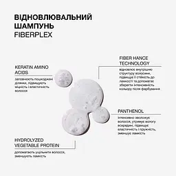 Відновлювальний шампунь Fiberplex Triology для пошкодженого та фарбованого волосся - мініатюра 4