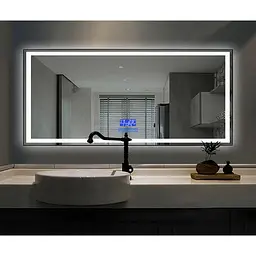 Дзеркало Dusel DE-M0061S1 Black 65x80 см, Чорний