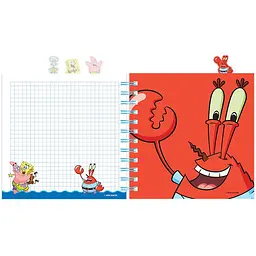 Блокнот Kite Sponge Bob 80 аркушів SB з розділювачами на спіралі (SB26-278) - мініатюра 4