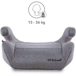 Бустер Kidwell Baxter Isofix 15-36 кг Grey - мініатюра 4