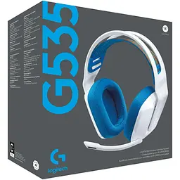 Ігрові навушники Logitech G535 Lightspeed Wireless White [981-001029] [113452] - мініатюра 5