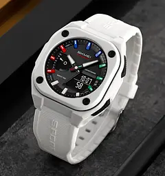 Годинник чоловічий наручний спортивний Skmei 2328 (Білий) - мініатюра 4