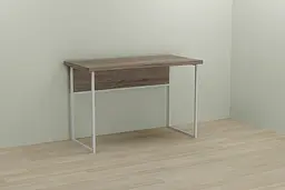 Комп'ютерний стіл Ferrum-decor Коді 75x140x60 білий ДСП Дуб Сонома Труфель 32мм (FRD-101208)