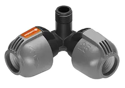 З'єднувач L-подібний кутовий Gardena Quick & Easy 25 мм х 1/2 (02782-20)