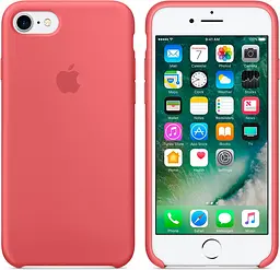 Чохол Apple Silicone Case iPhone 8/7 camellia (OEM) - мініатюра 4