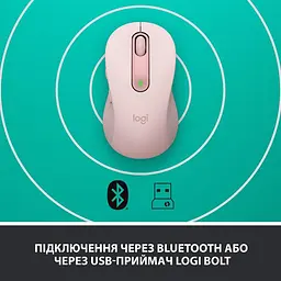 Миша бездротова Logitech Signature M650 L Rose (910-006237) - мініатюра 6