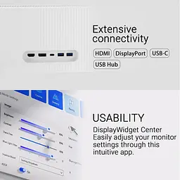 Монітор ASUS VU34WCIP-W (90LM0AIT-B01M71) - мініатюра 9