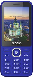 Мобільний телефон Sigma X-style 31 Power Type-C Blue (4827798855027)