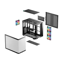 Корпус для ПК Deepcool CG530U 4F Black (R-CG530U-BKAGA4-G) - мініатюра 9
