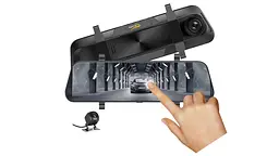 Дзеркало заднього виду з Full HD відеореєстратором Aspiring Maxi 3 Dual, Wi-Fi, GPS, SpeedCam - мініатюра 2