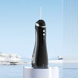 Портативний іригатор для ротової порожнини Find your beauty з USB зарядкою і насадками - мініатюра 3