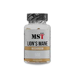 Екстракт гриба їжовик гребінчастий MST Nutrition Lion's Mane Mushroom, 60 капсул для підтримки мозку та нервової системи