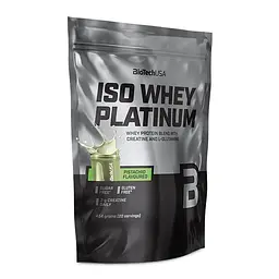 Сироватковий ізолят BioTech Iso Whey Platinum, 454 грам - Фісташка