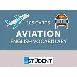 Карточки для изучения English Student Aviation English Vocabulary