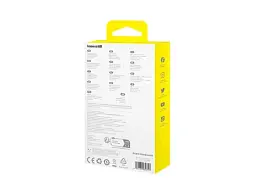 Кабель USB Type-C BASEUS Gem Fast-Charging Type-C/Type-C 100W 1m (P10373000311-00) блакитний - мініатюра 6