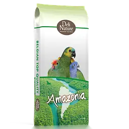 Корм для папуг збагачений фруктами Deli Nature 22 Parrots Amazonia Делі Натюр Амазон повнораціонний 15 кг